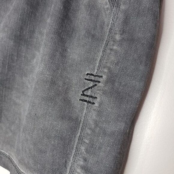 Sarah Pacini Medium Size 8/10 Gray Distressed Mini Skirt - Picture 2 of 10
